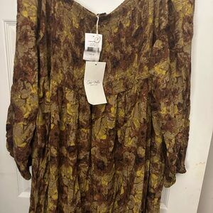 Chic Boho Floral Dress